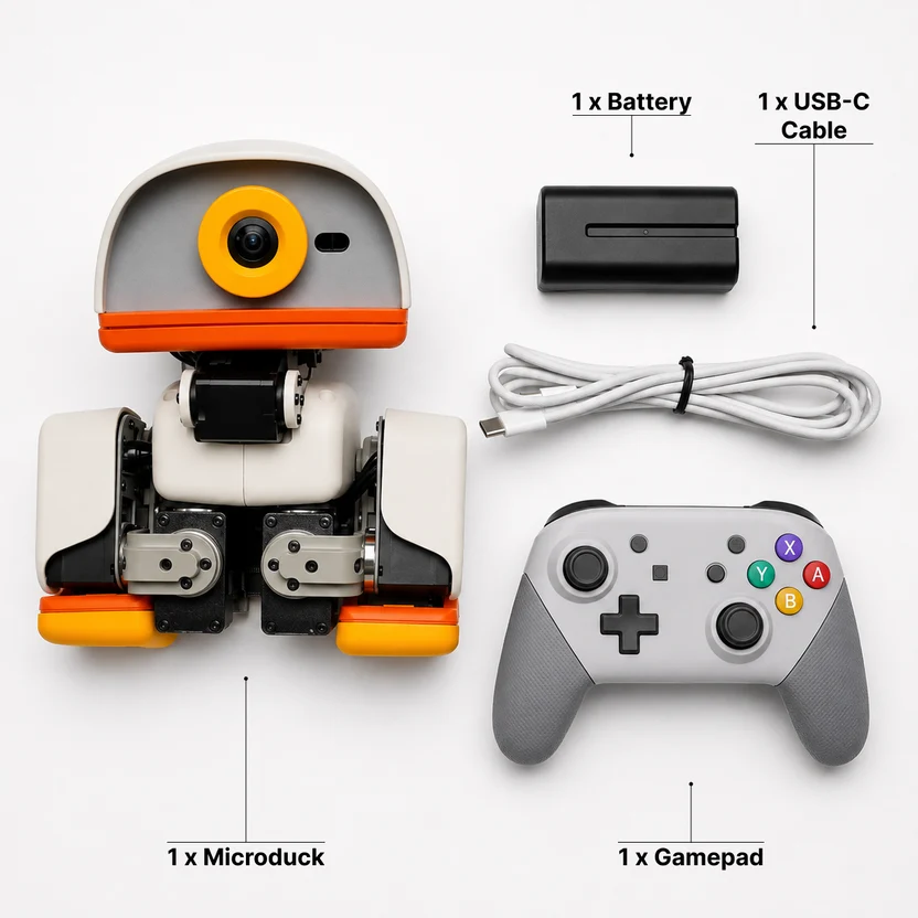 🔥LAST DAY 60% OFF - NeoDuck AI Biped Robot – Play, Code & Train New Moves
