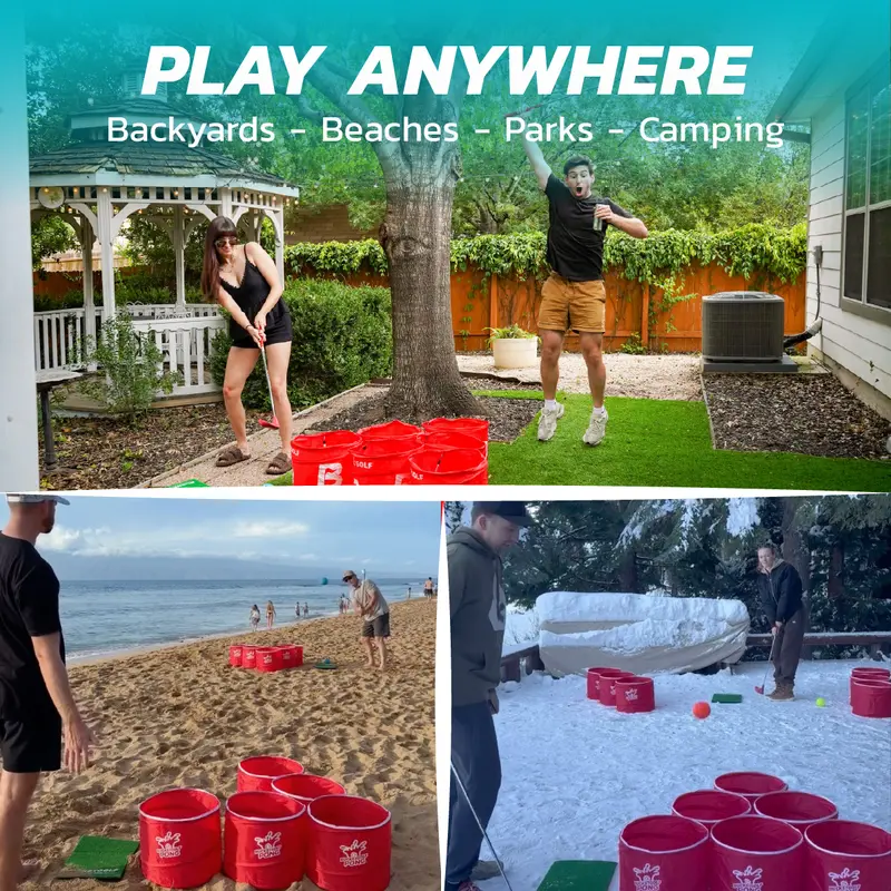 Golf Chipping Party Game Set