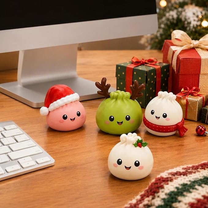 🔥LAST DAY 60% OFF - 24-Day Mystery Dumpling Squishy Advent Calendar