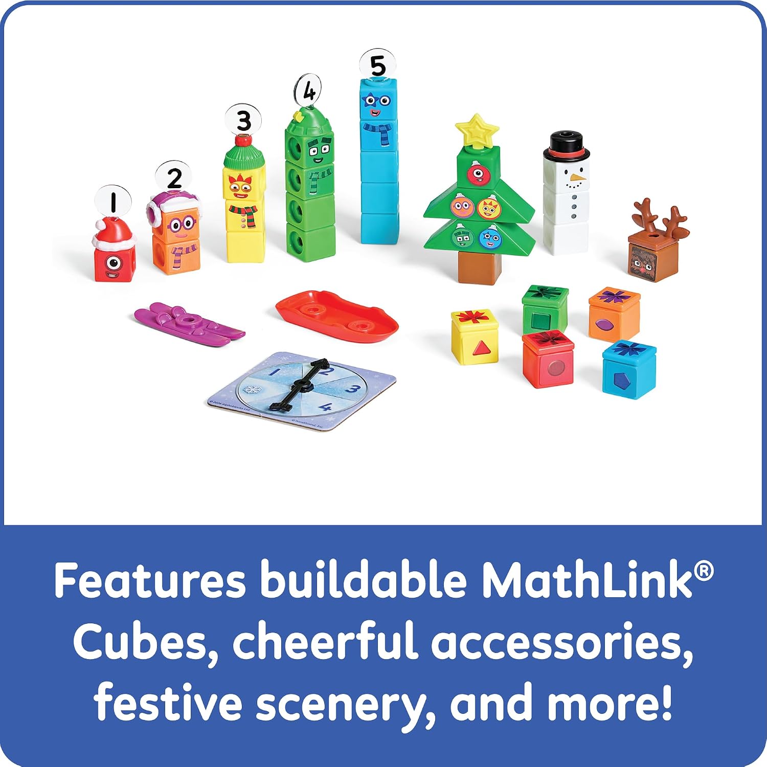 Numberblocks MathLink Cubes Advent Calendar – 24-Day Playset - product view 7