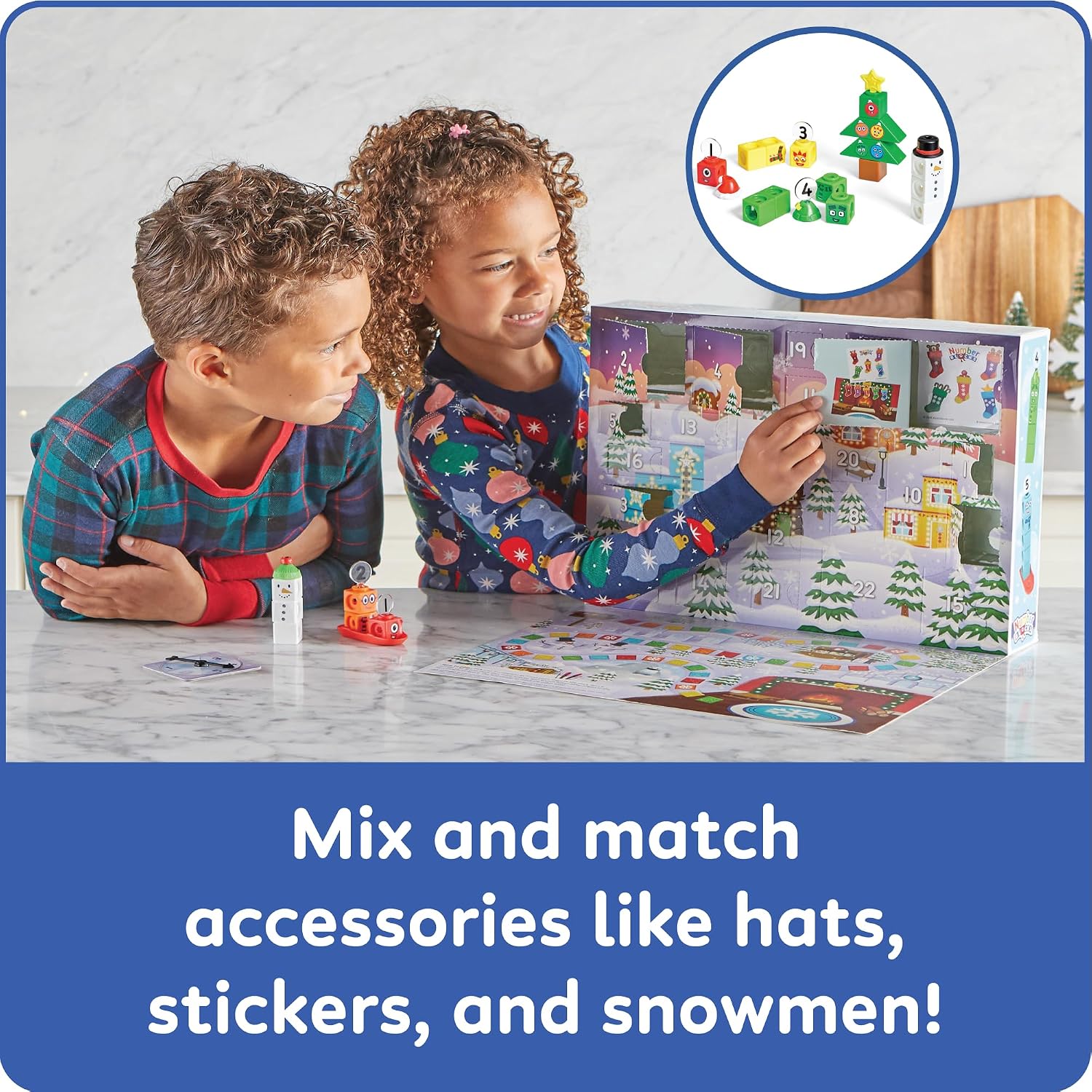 Numberblocks MathLink Cubes Advent Calendar – 24-Day Playset - product view 4