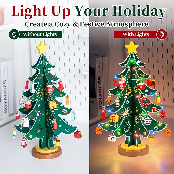 🔥LAST DAY 60% OFF - Christmas Tree Advent Calendar 2026 for Kids Adults, 24 Day Countdown Gift