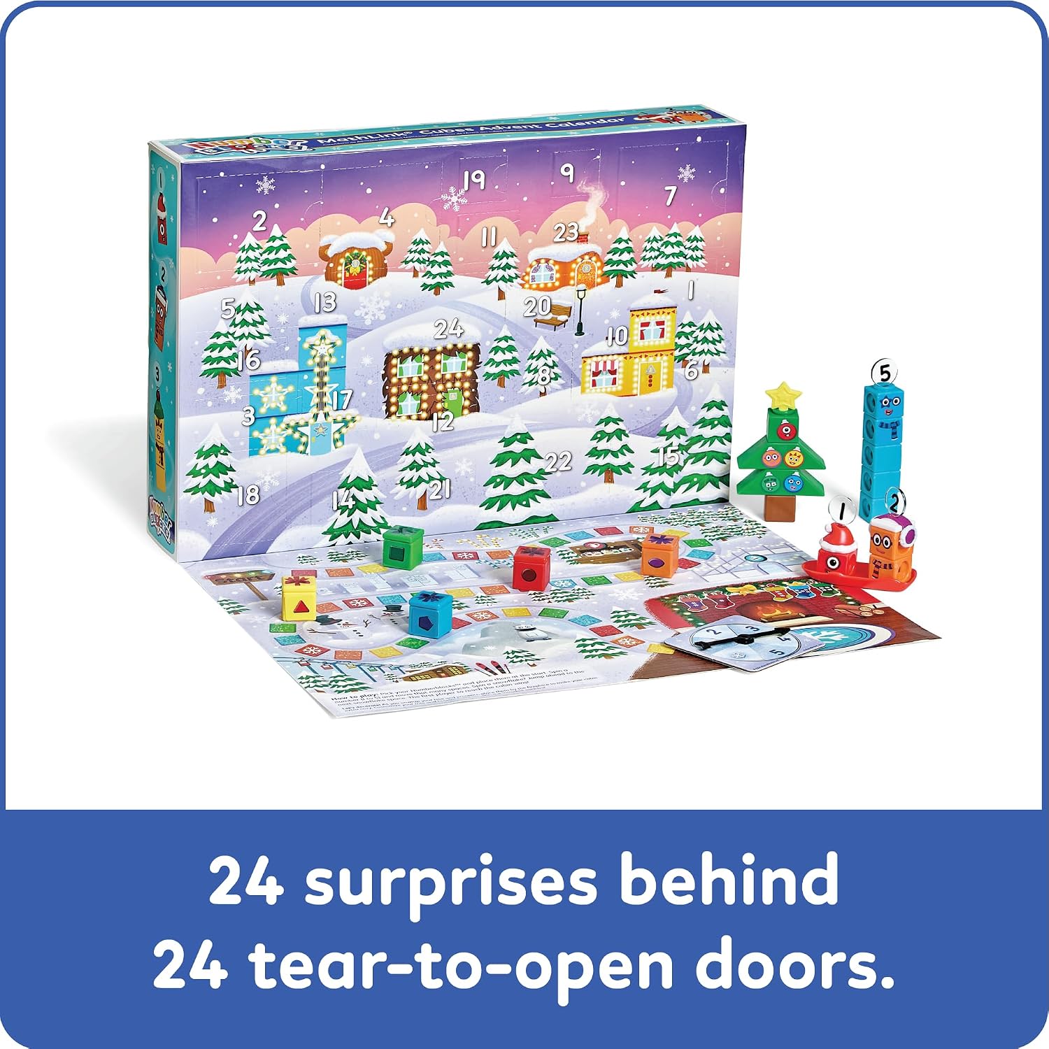 Numberblocks MathLink Cubes Advent Calendar – 24-Day Playset - product view 3