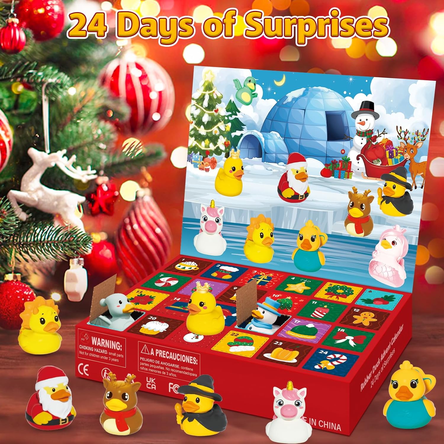 Rubber Duck Advent Calendar – 24 Christmas Surprises - product view 3