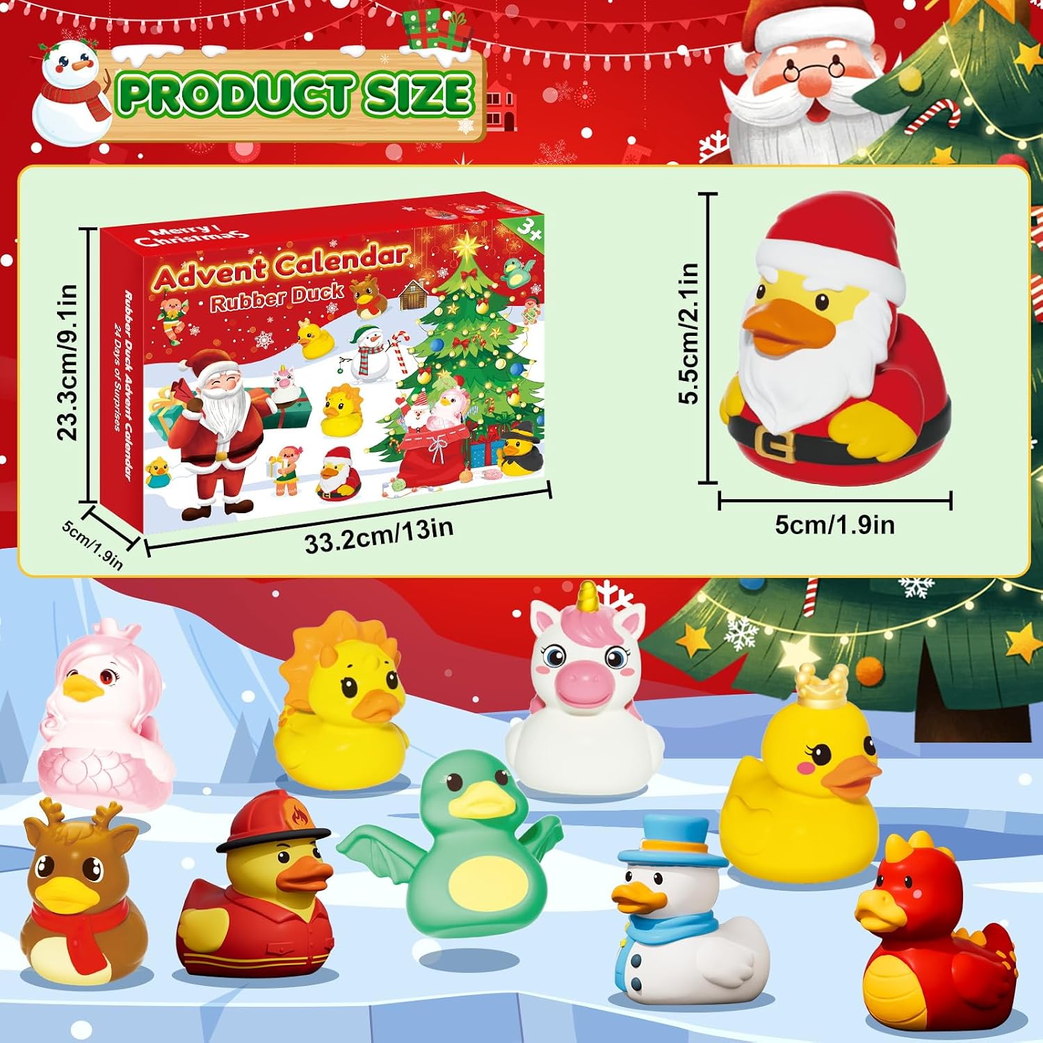 Rubber Duck Advent Calendar – 24 Christmas Surprises - product view 5