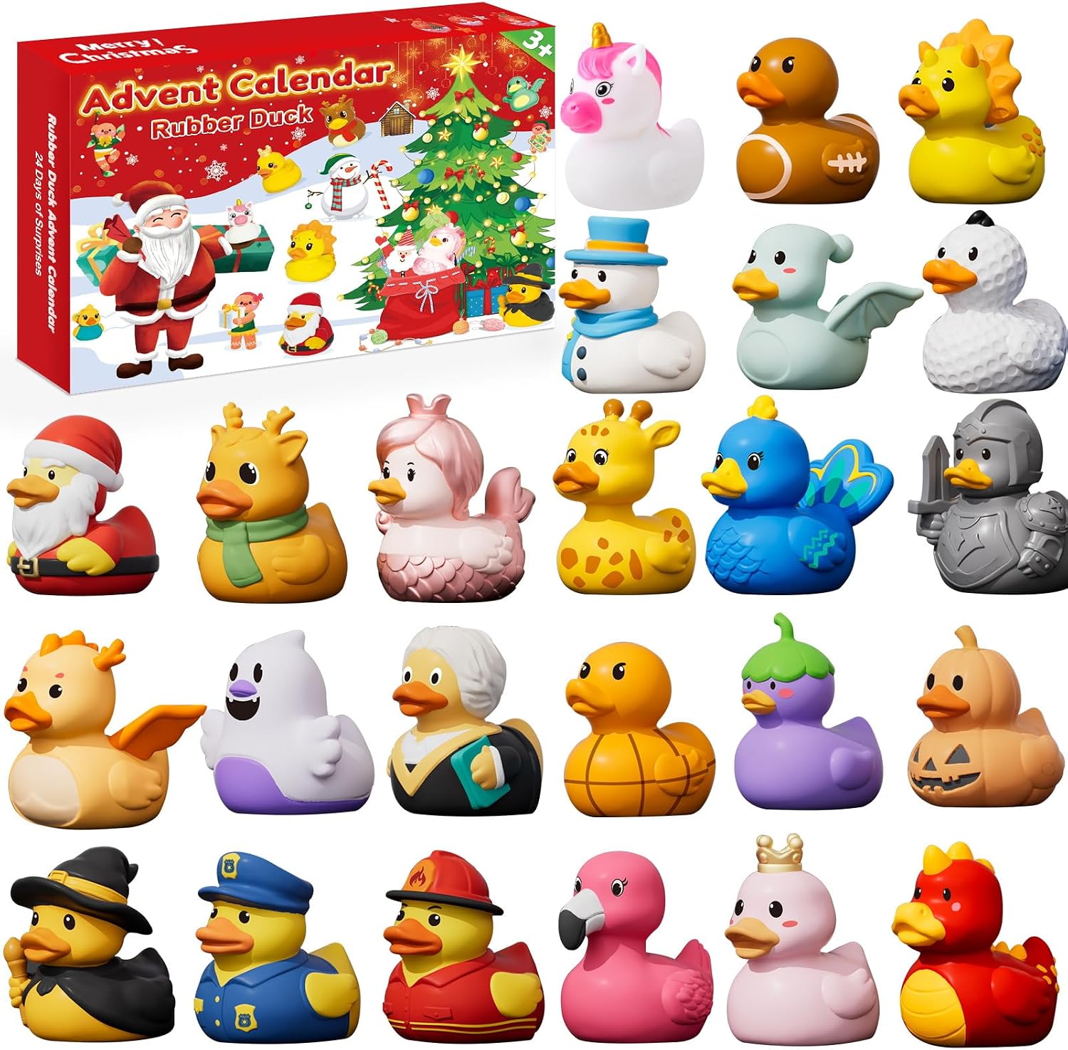 Rubber Duck Advent Calendar – 24 Christmas Surprises - product view 1