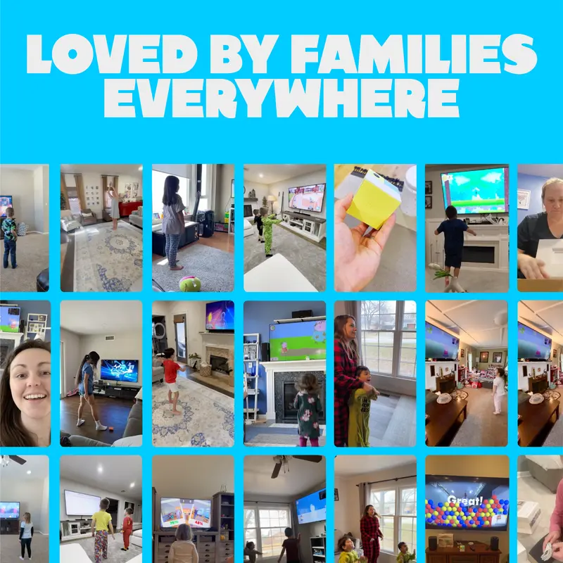 Active Family Game Console – 150+ Games Preloaded, No Controllers or Subscription Required