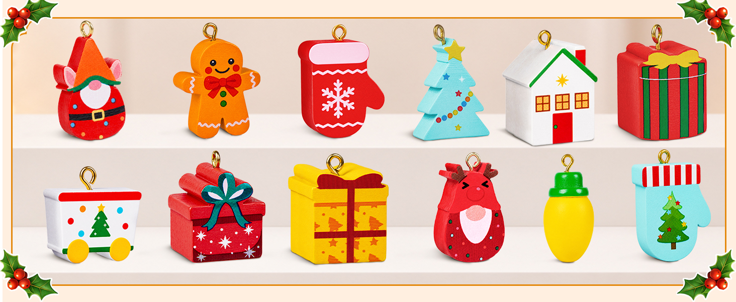 Wooden Christmas Tree Advent Calendar 2026