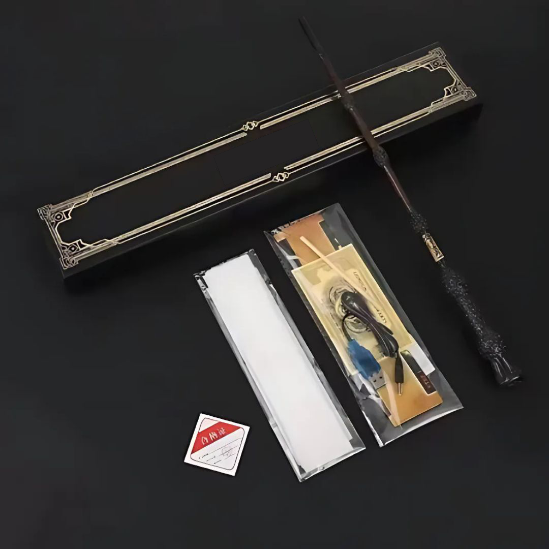 Magic wand that casts spells