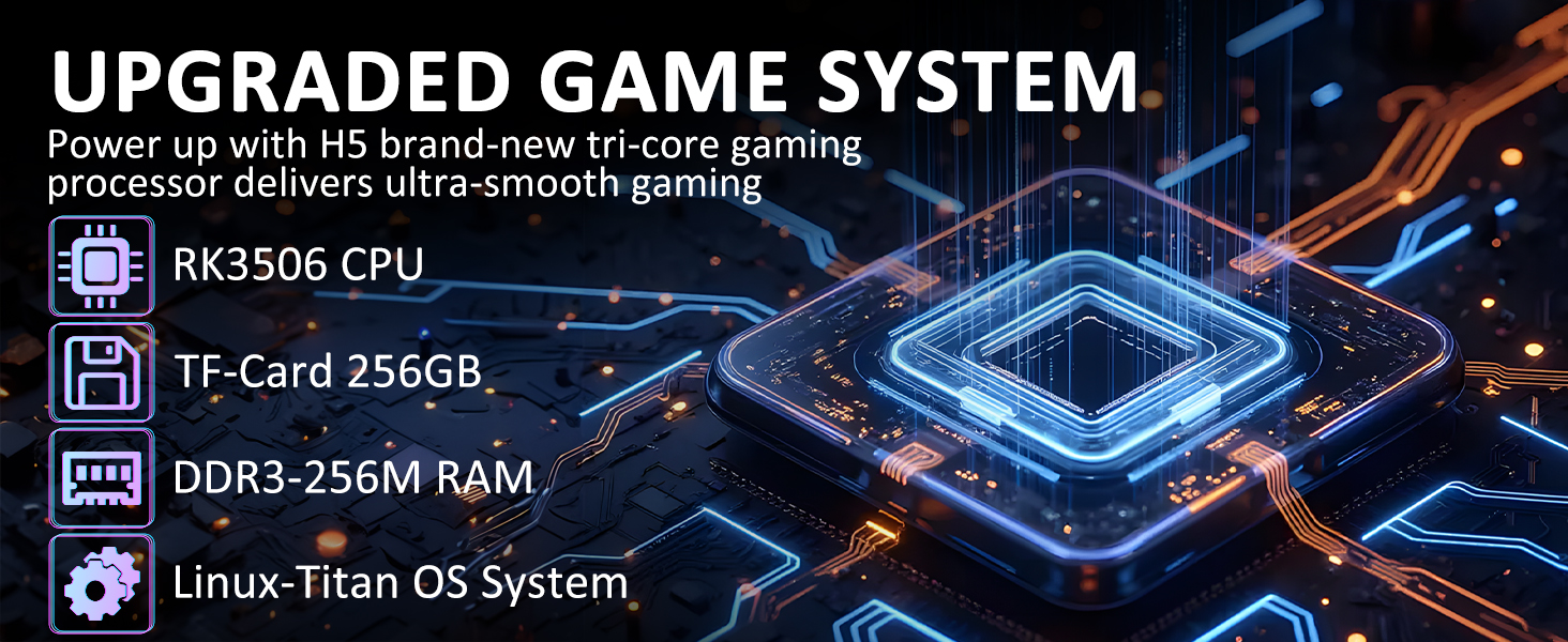 H5 Handheld Retro Game Console