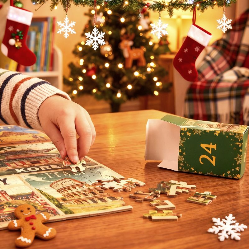 Joyfy world travel puzzle advent calendar – product view 5