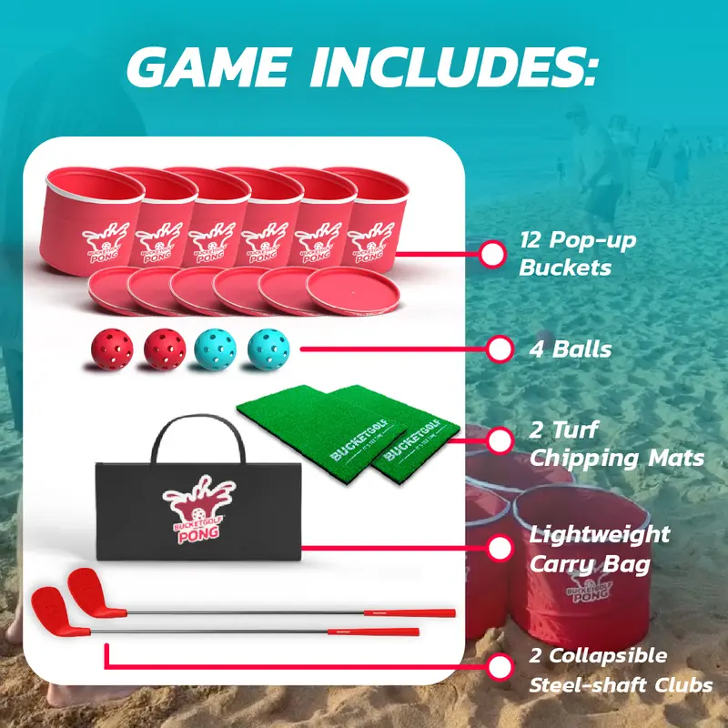 Golf Chipping Party Game Set