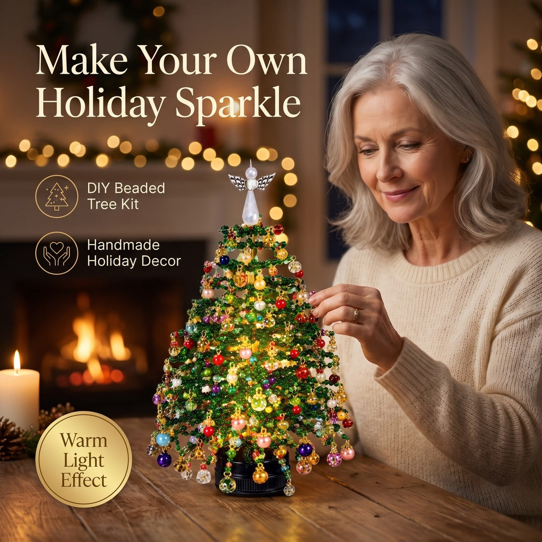 Beaded Christmas Tree Kit