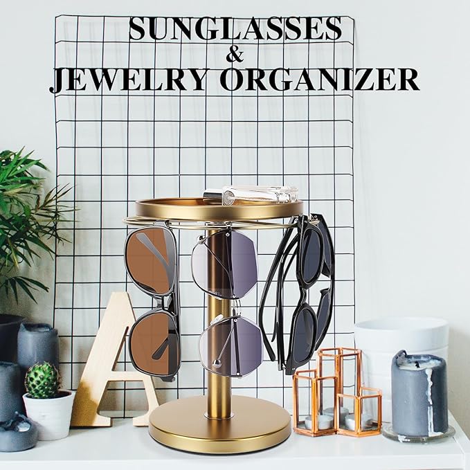 360° Rotating Sunglass Organizer