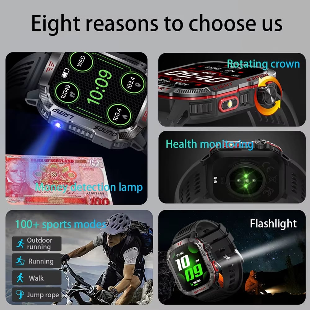 Outdoor Sports Smart Watch for Android & IOS