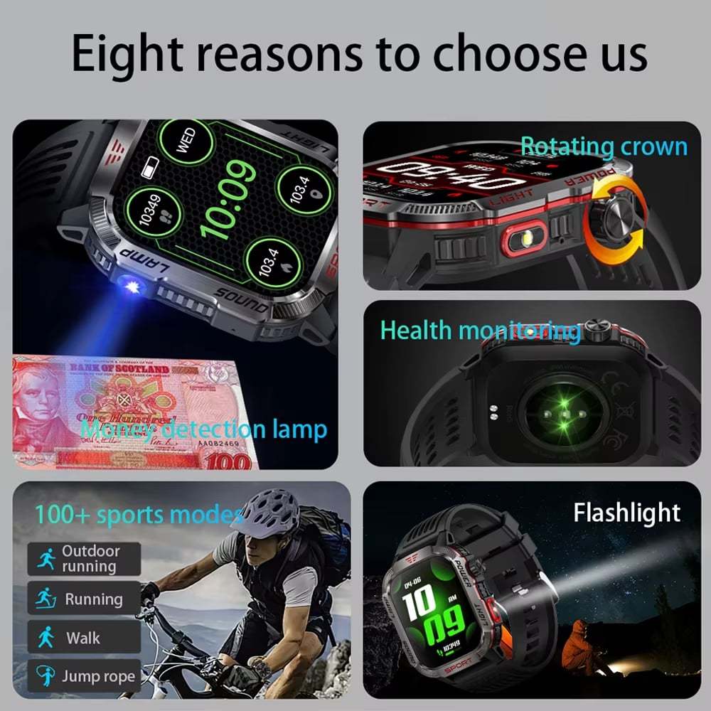 Outdoor Sports Smart Watch for Android & IOS