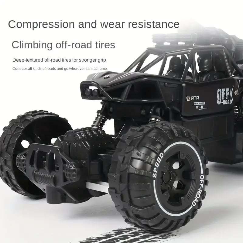 🔥Six-wheel alloy rock climbing remote control car