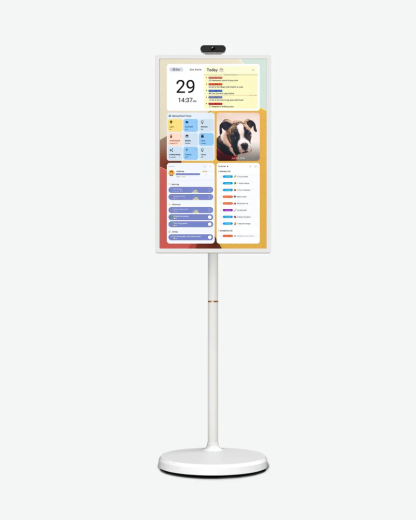 Next-Gen 32” Portable Smart TV on Wheels – Take Your Screen Anywhere