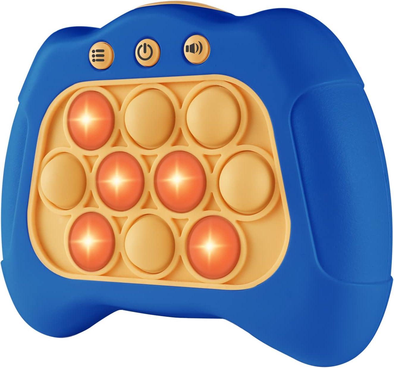Pop The Target! Handheld Speed Push Game Machine: A Fun Multiplayer Game for Family. Sensory Fidget Toy Christmas Toys Gifts for 6 7 8 9 10 11 12 Years Old Kids Road Trip Car Games Kids White