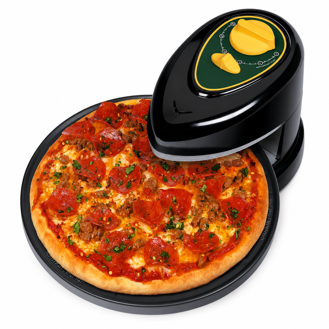 360° Rotating Pizza Oven for Perfect Crispy Crust Every Time