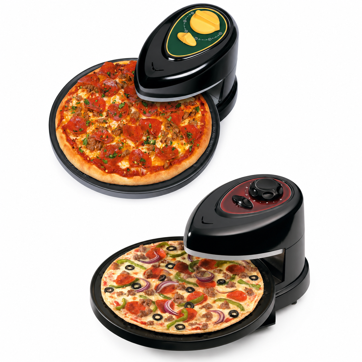 360° Rotating Pizza Oven for Perfect Crispy Crust Every Time