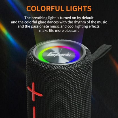 2 in 1 Magnetic Dual Splittable Bluetooth Speaker, IPX6 Waterproof Split Portable Wireless Speaker with 20W Loud Stereo Sound, Bluetooth V5.3, 24H Playtime, Multiple pairing for Home,Outdoor or Travel