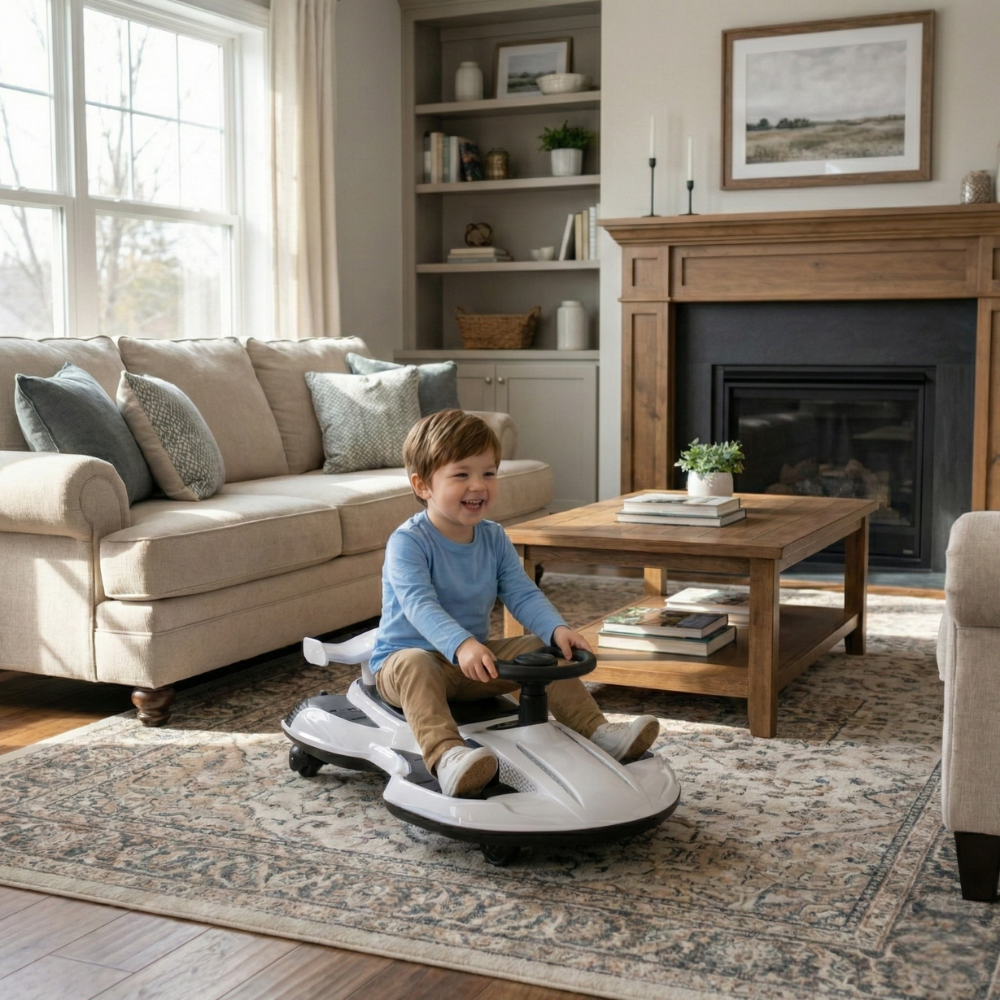 🎉Last Day 80% OFF⏰️Make Playtime Safer & More Fun — 12V Electric Wiggle Car Ride On Toy🚚 Free Shipping