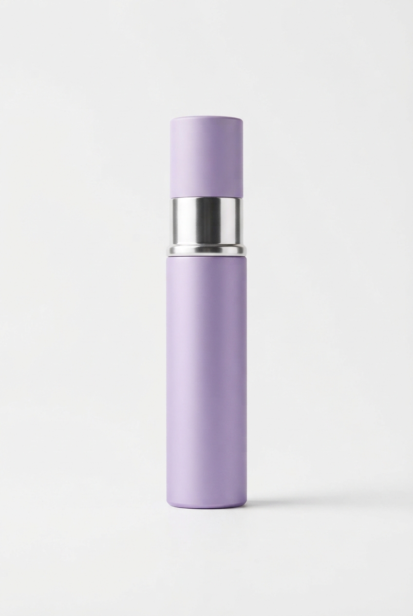 Lavender slim women's travel perfume vial