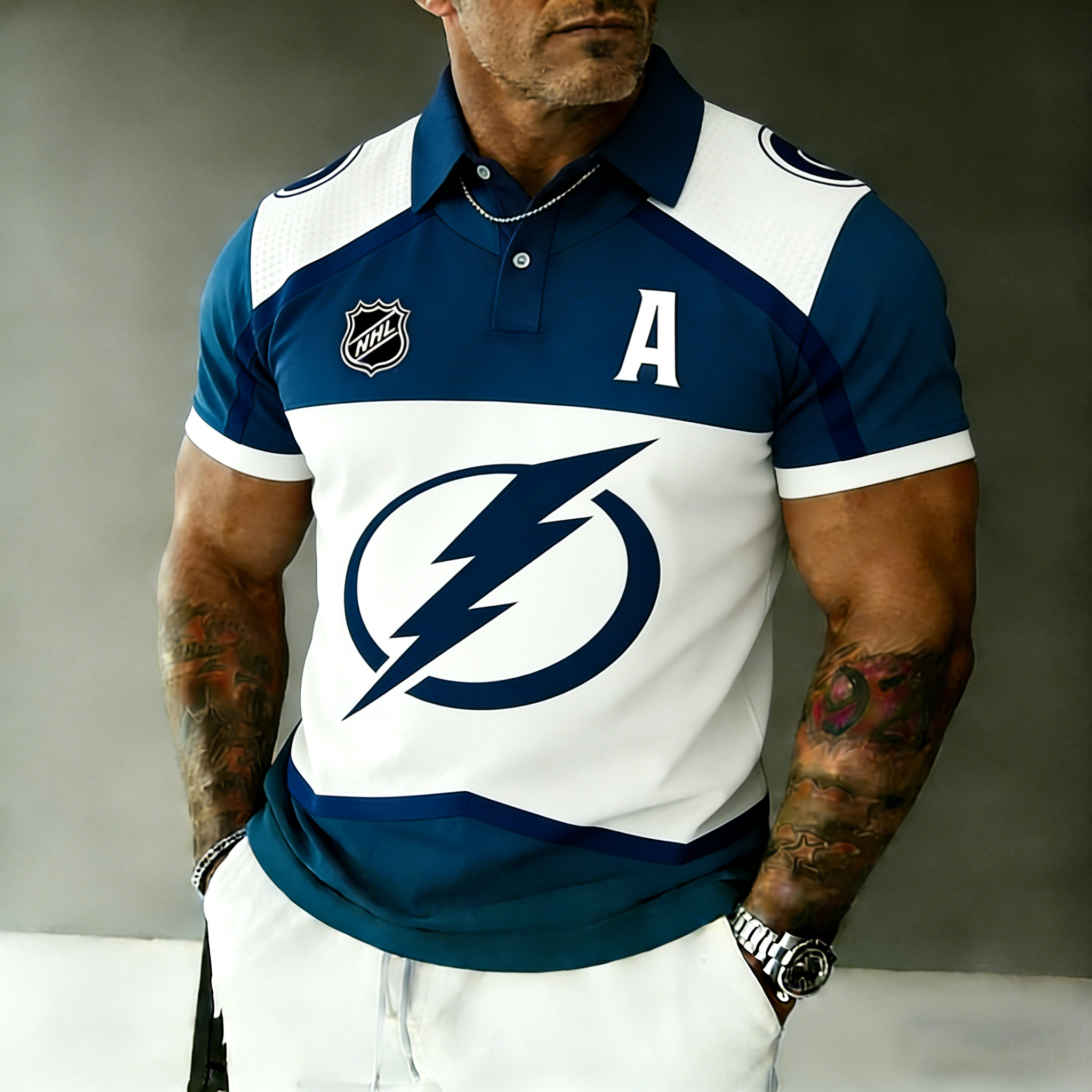 Tampa Bay Lightning Captain Polo Shirt