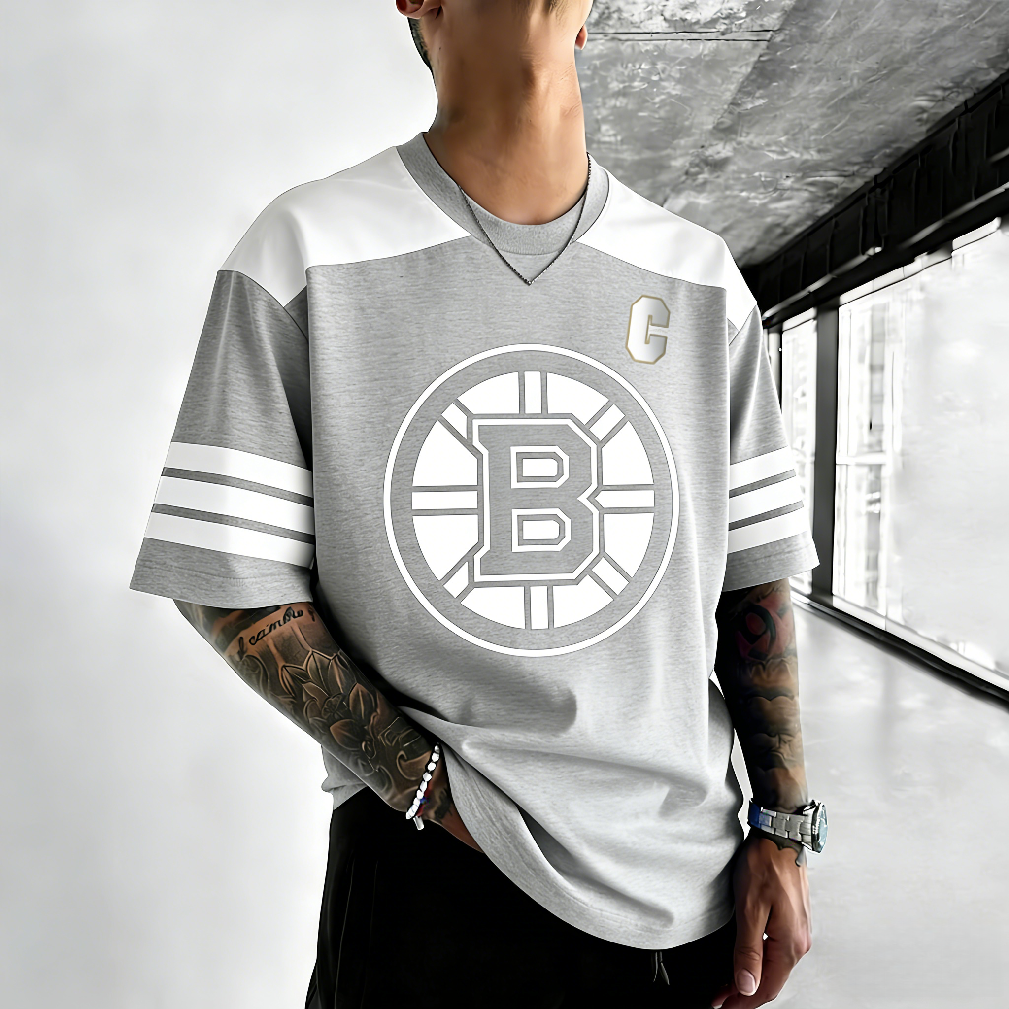 Unisex  "Boston Bruins"  Inspired Trendy T-shirt