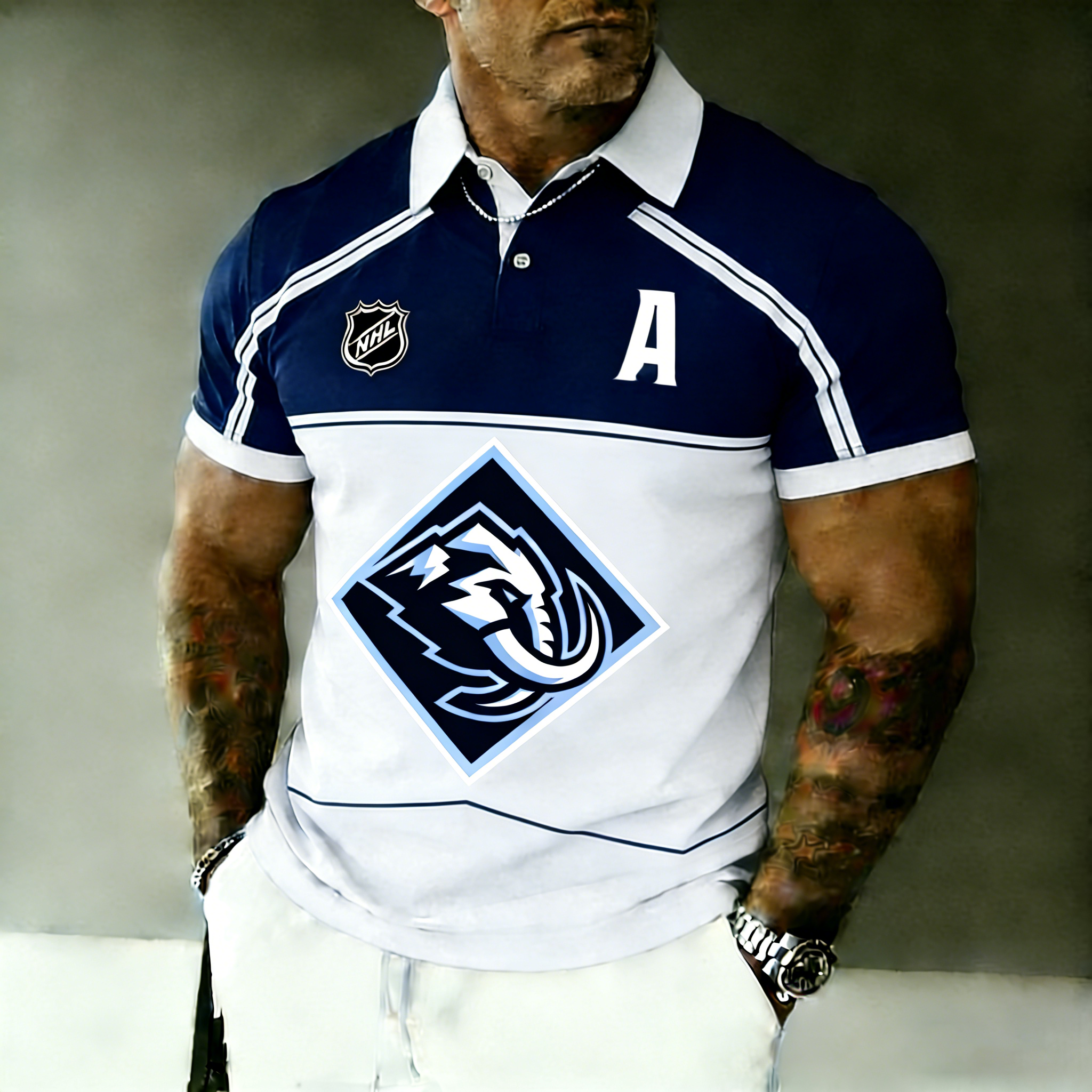 Utah Mammoth Captain Polo Shirt