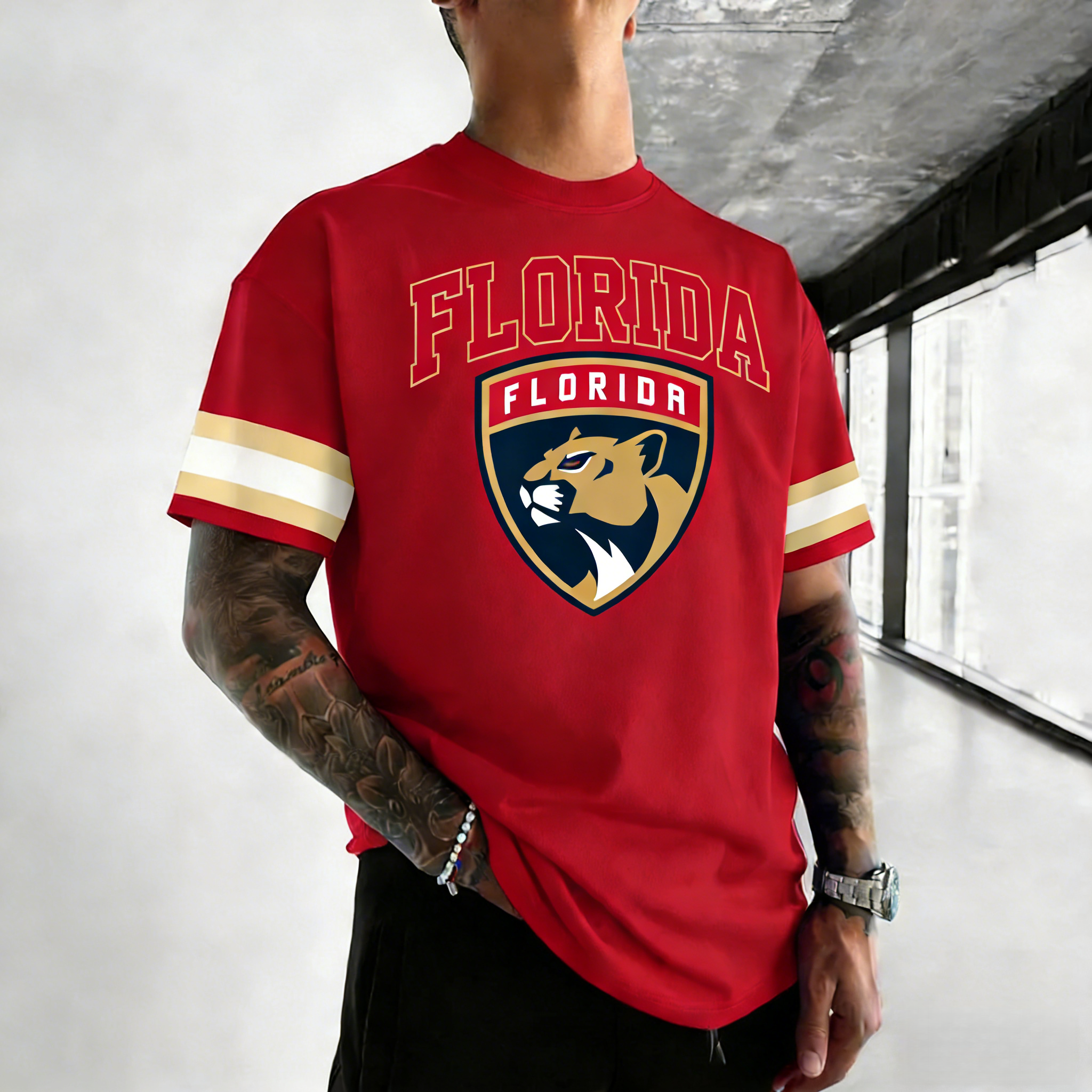 Unisex  "Florida Panthers "  Inspired Trendy T-shirt