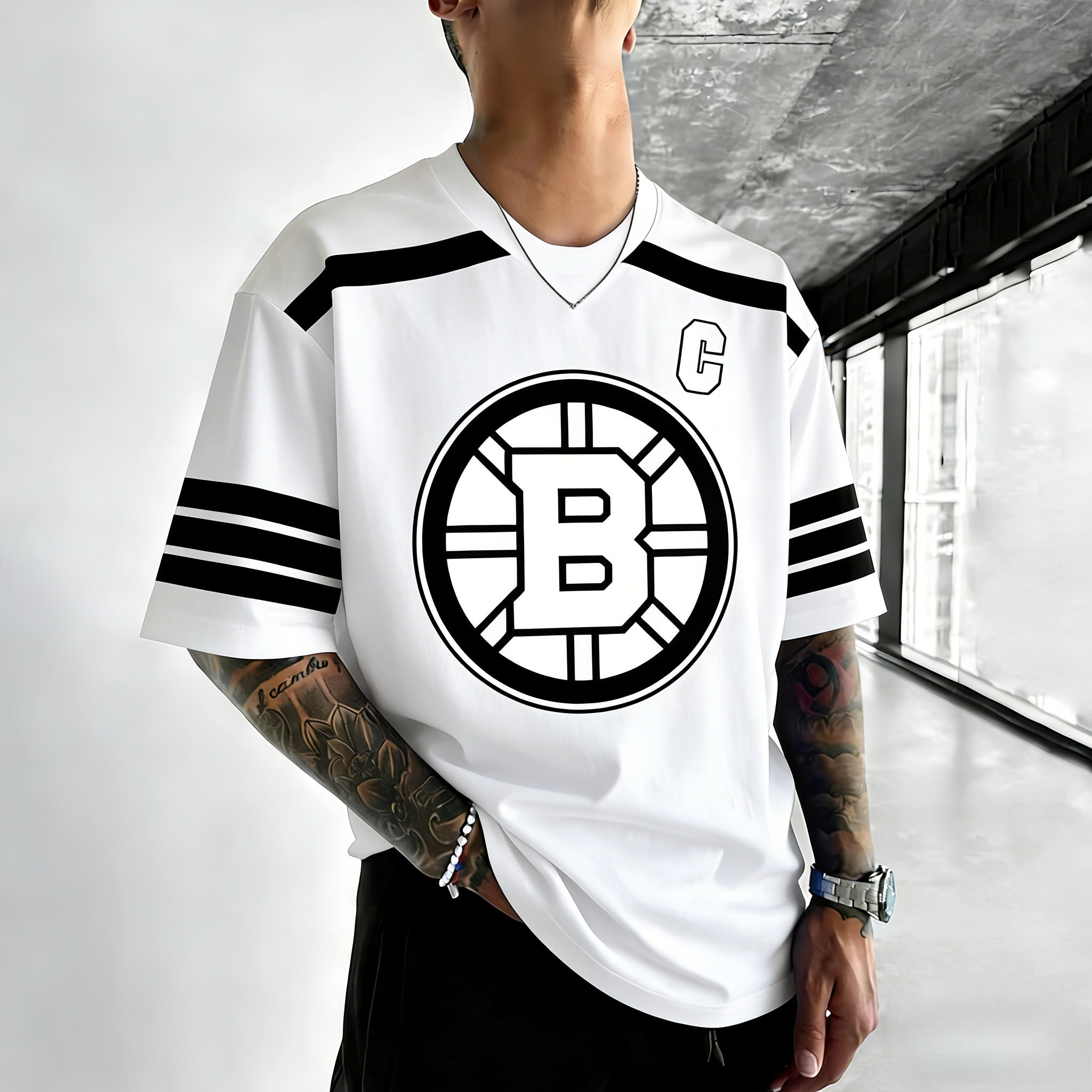 Unisex  "Boston Bruins"  Inspired Trendy T-shirt