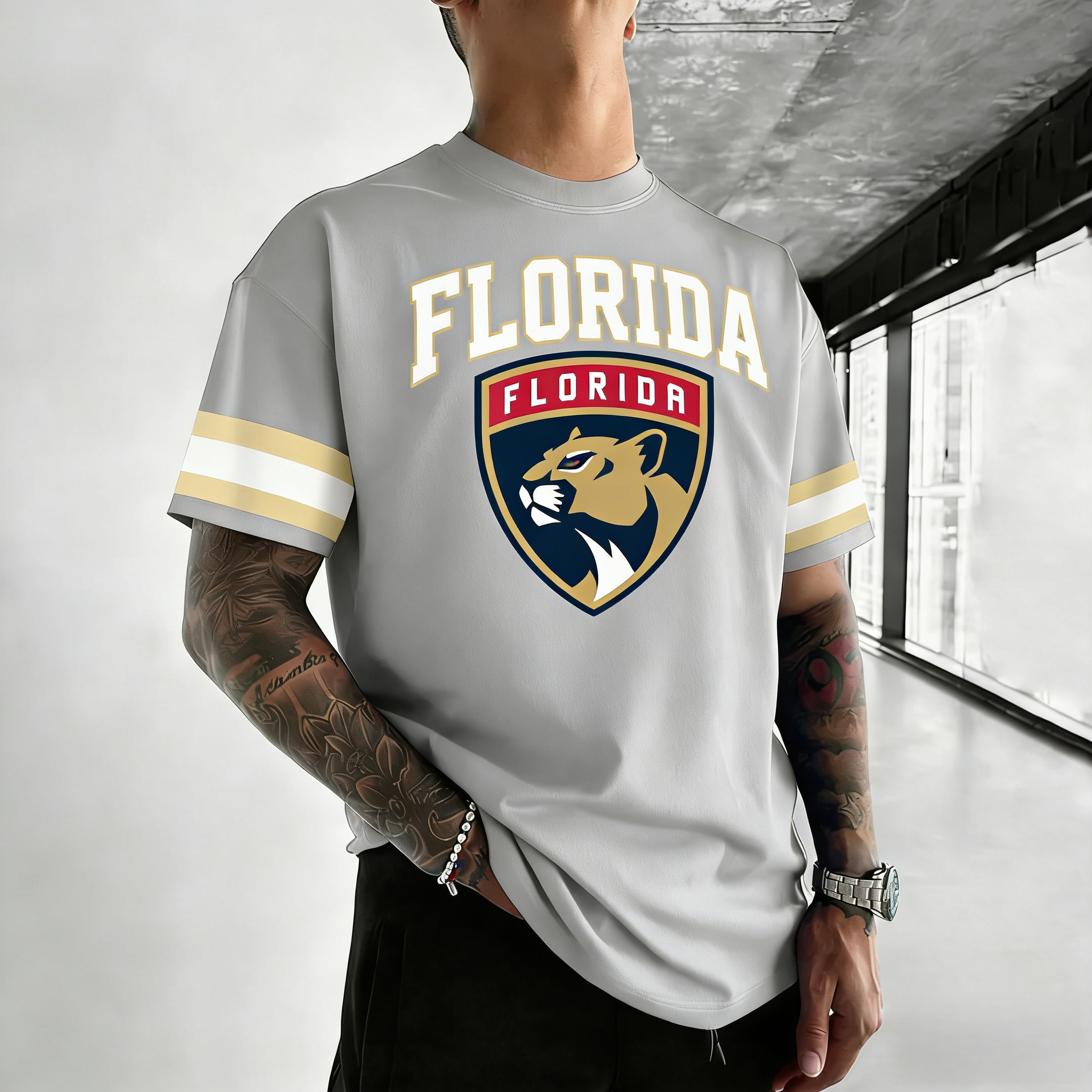 Unisex  "Florida Panthers "  Inspired Trendy T-shirt