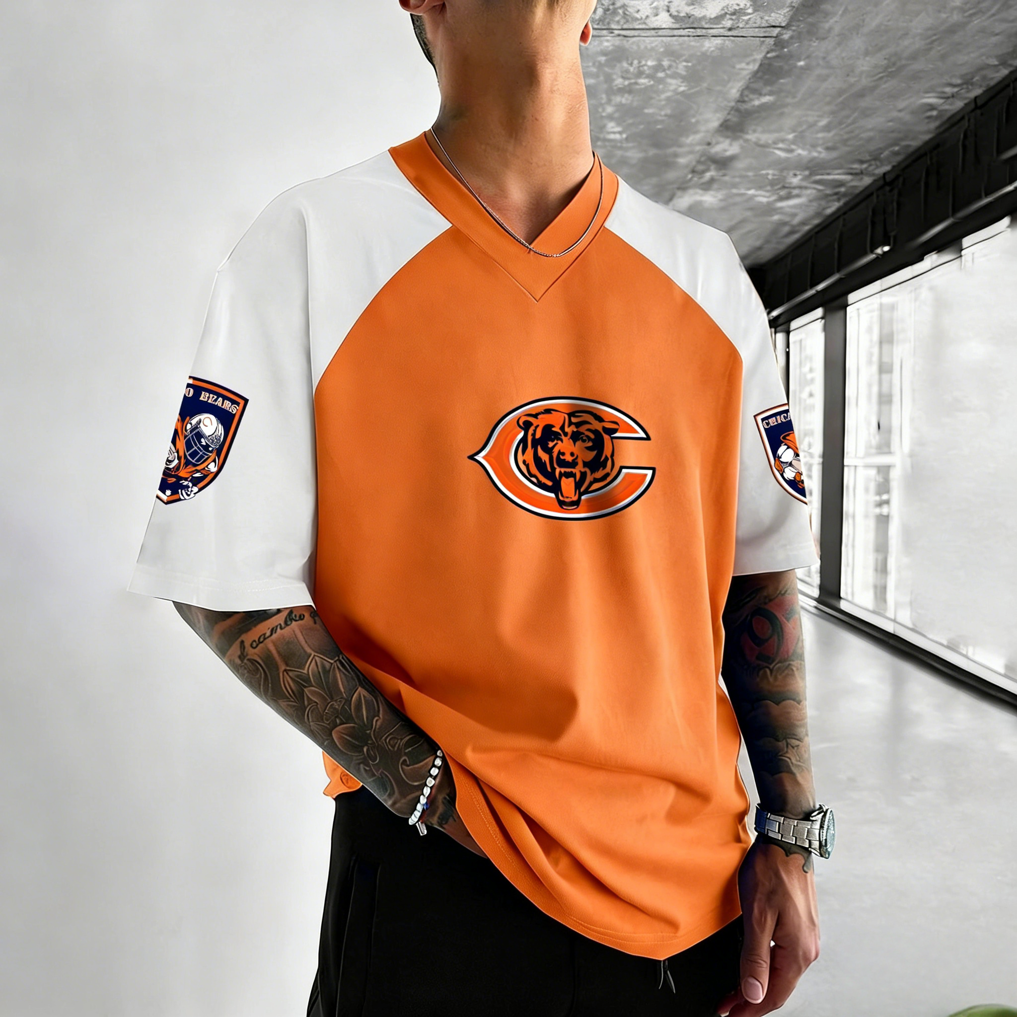 Unisex  "Chicago Bears"  Inspired Trendy T-shirt