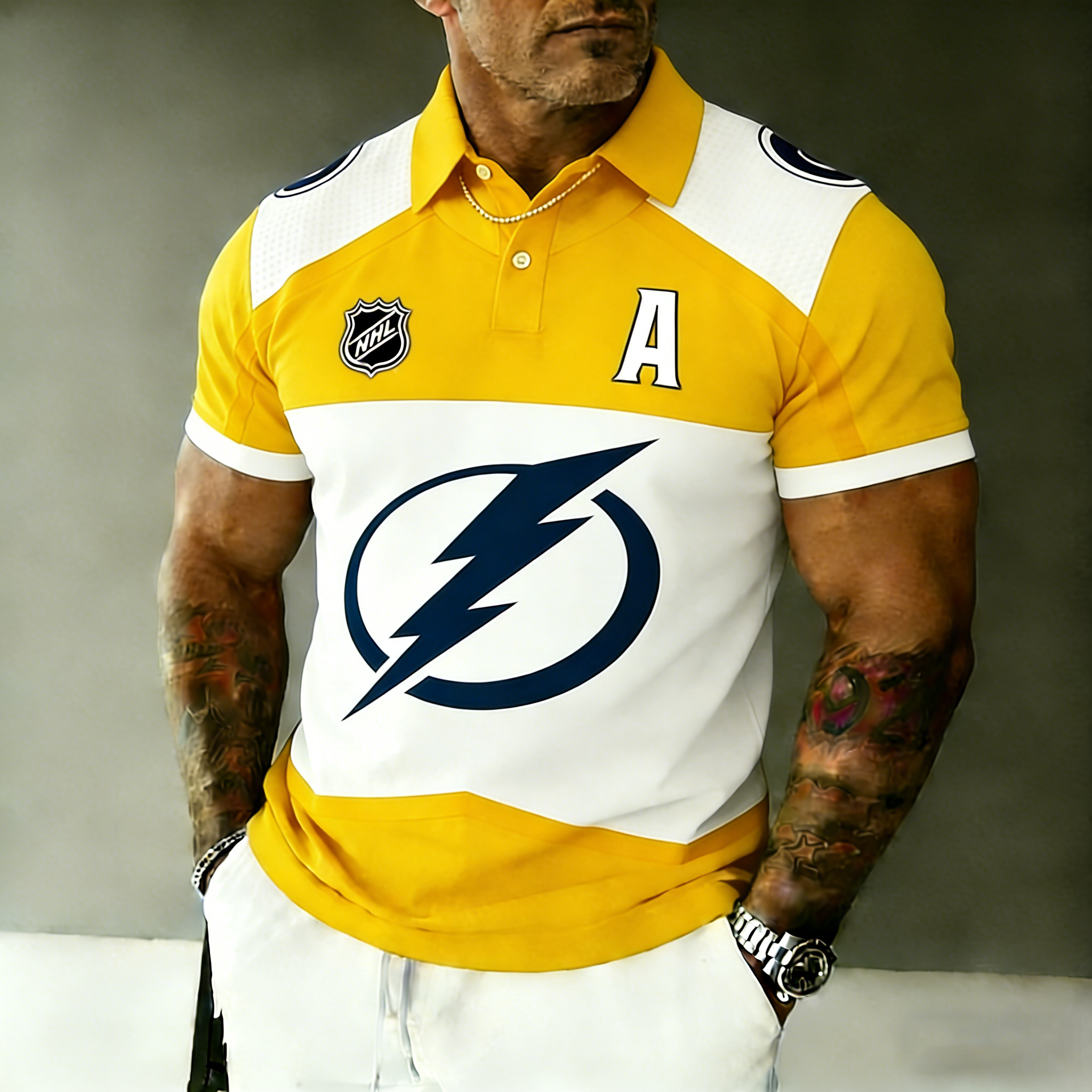 Tampa Bay Lightning Captain Polo Shirt