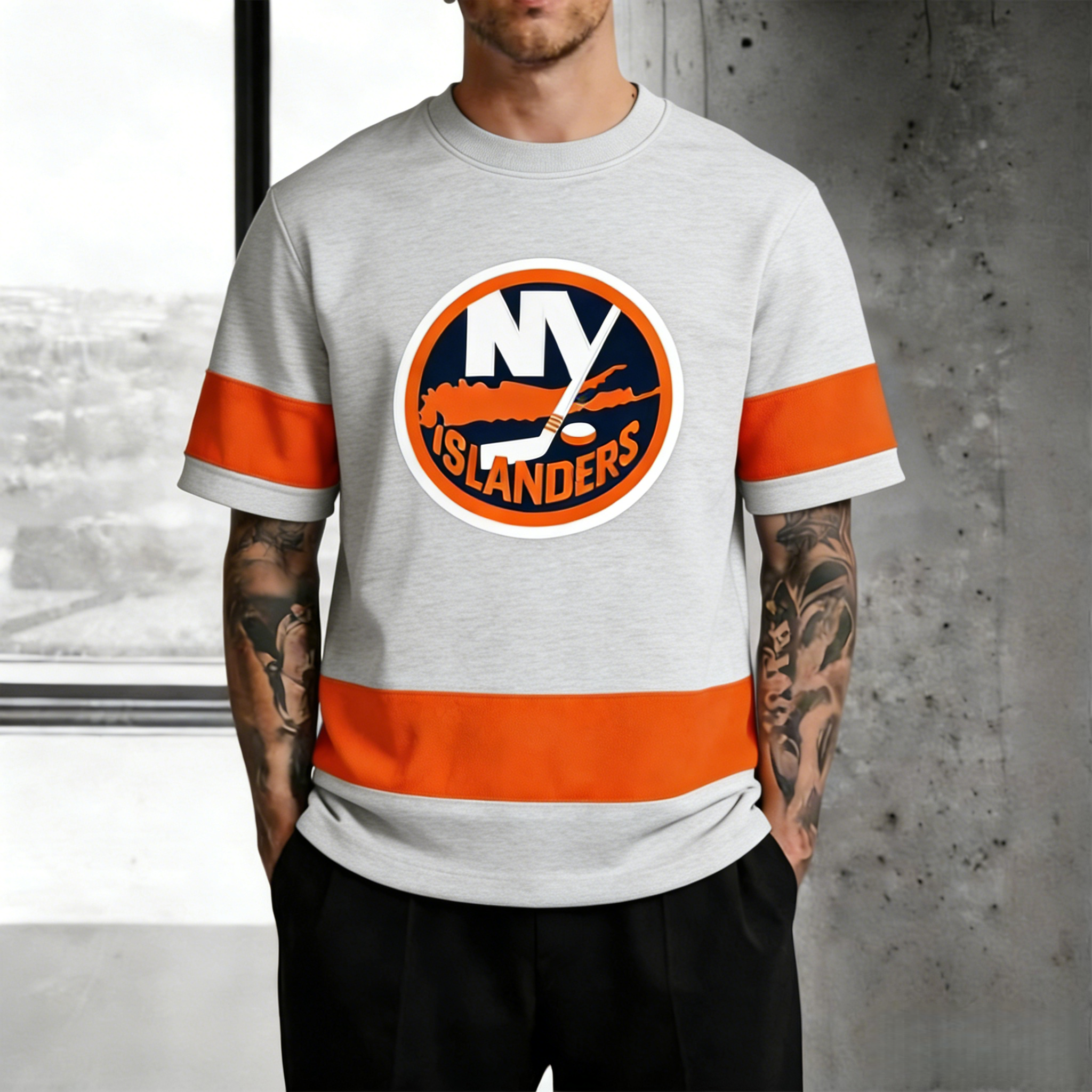 Unisex "New York Islanders " Inspired Trendy T-shirt