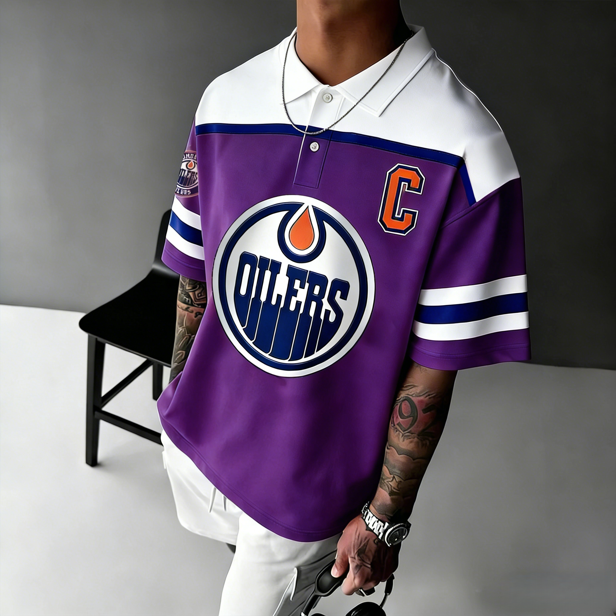 Unisex  "Edmonton Oilers"  Inspired Trendy T-shirt