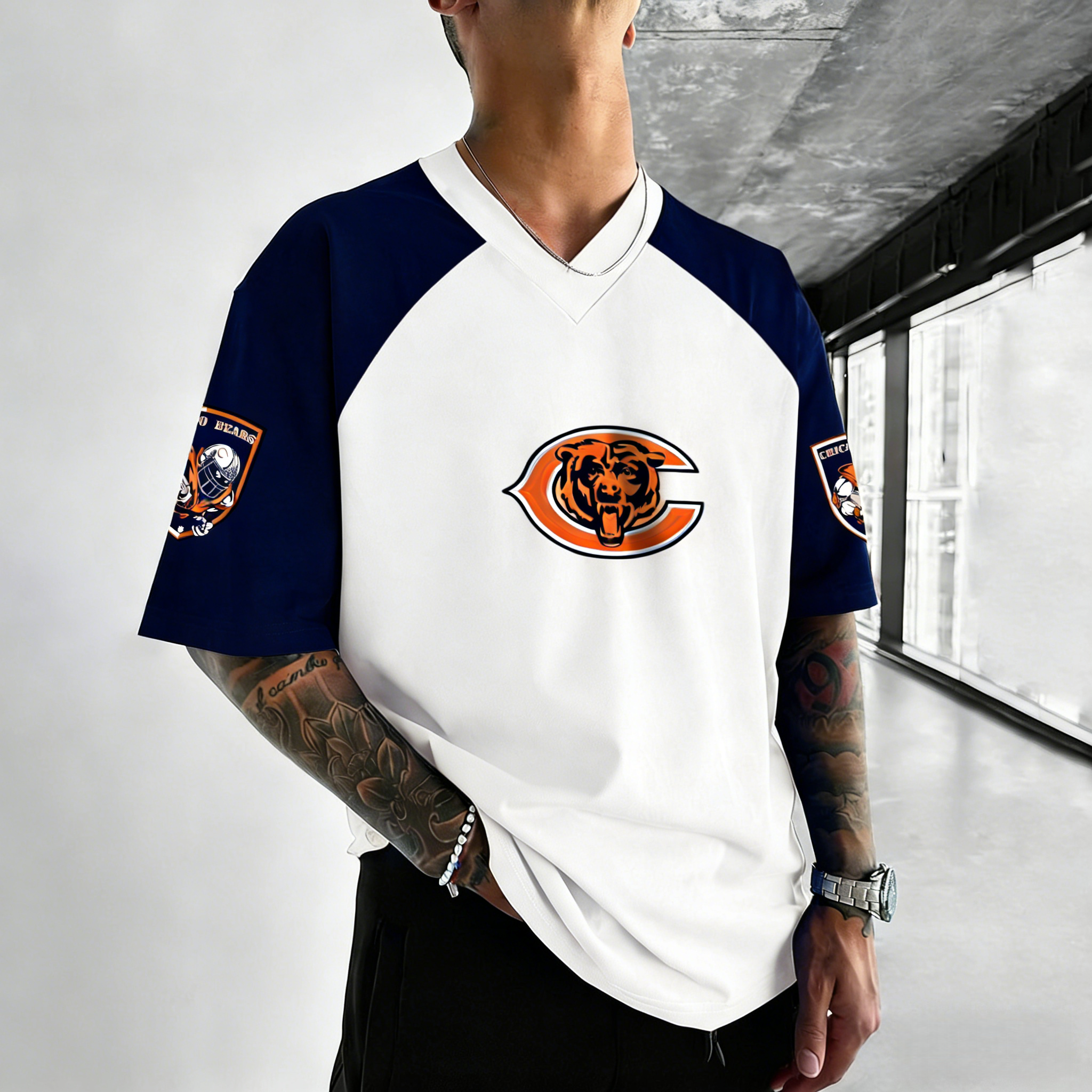 Unisex  "Chicago Bears"  Inspired Trendy T-shirt