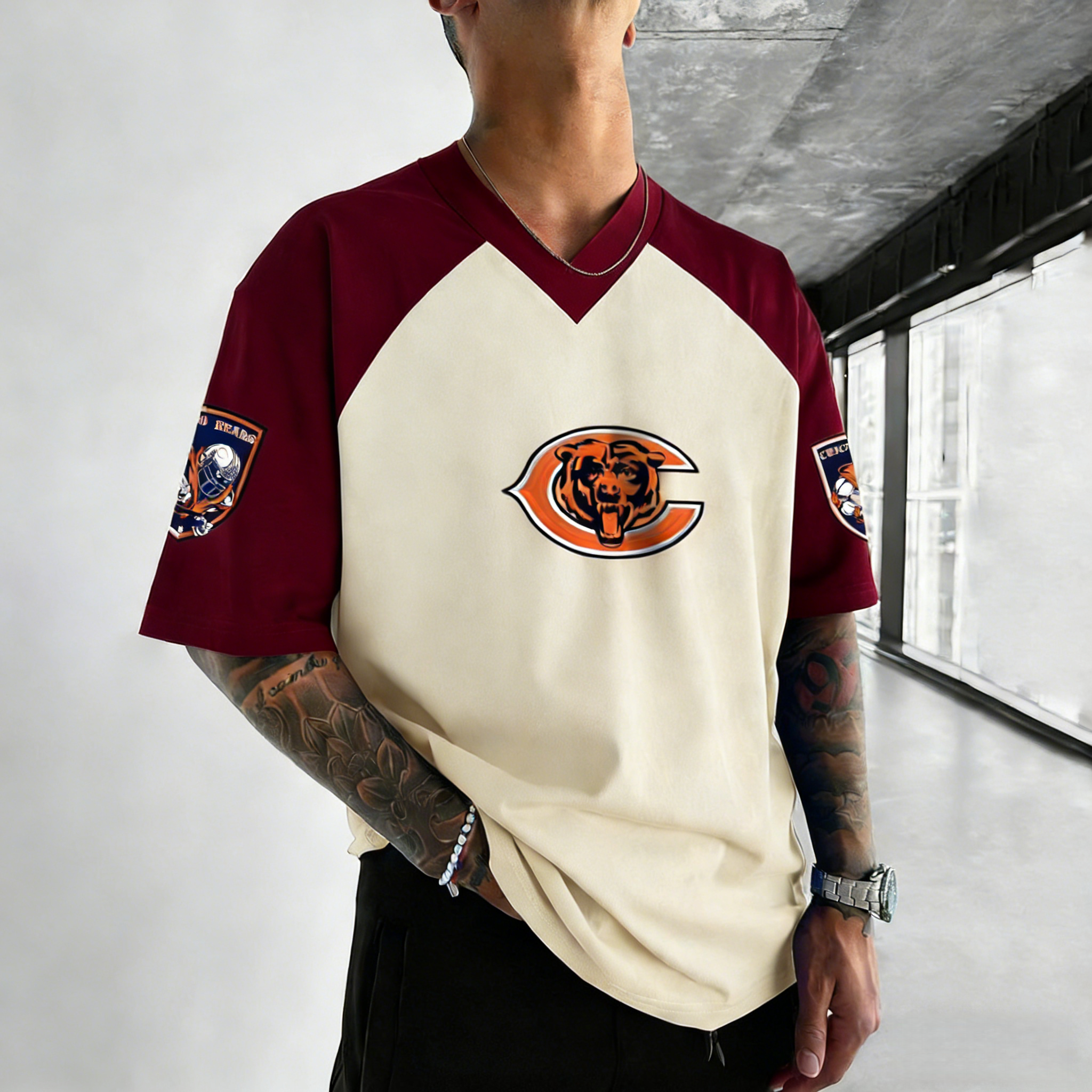 Unisex  "Chicago Bears"  Inspired Trendy T-shirt