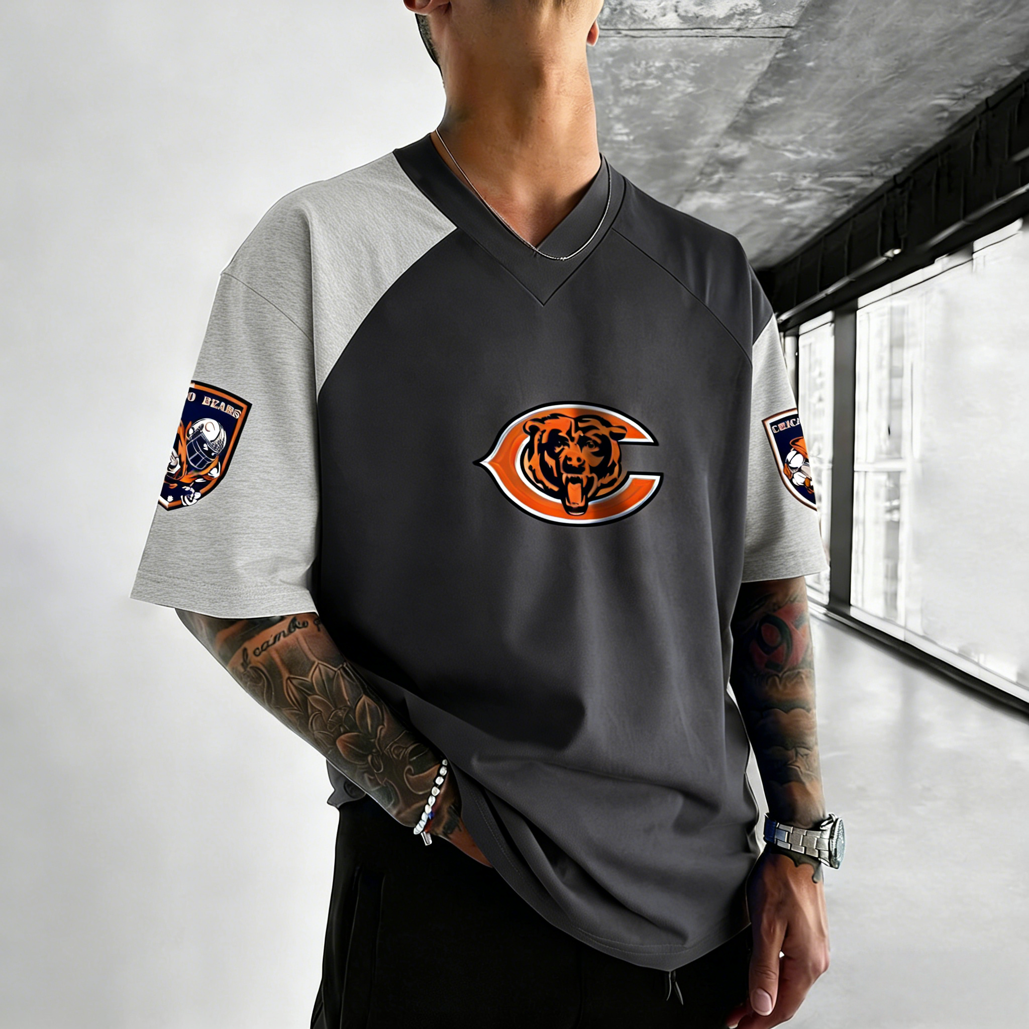 Unisex  "Chicago Bears"  Inspired Trendy T-shirt