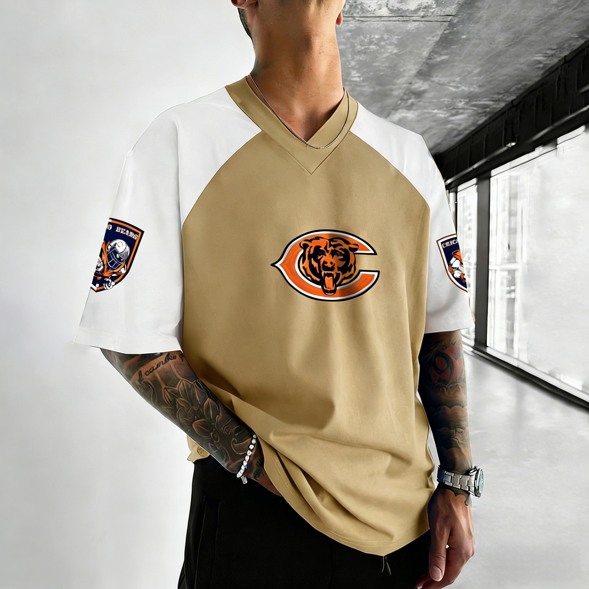 Unisex  "Chicago Bears"  Inspired Trendy T-shirt