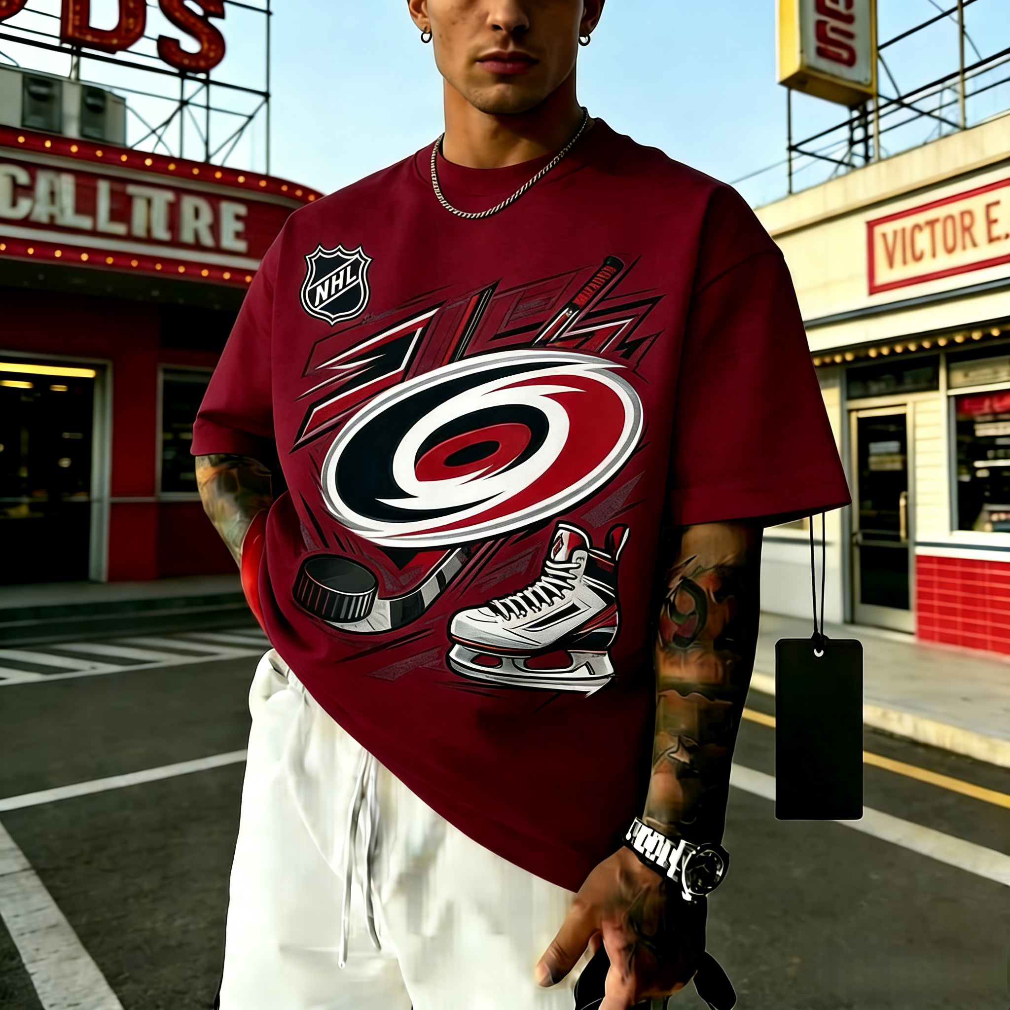 Unisex "Carolina Hurricanes" Inspired Trendy T-shirt