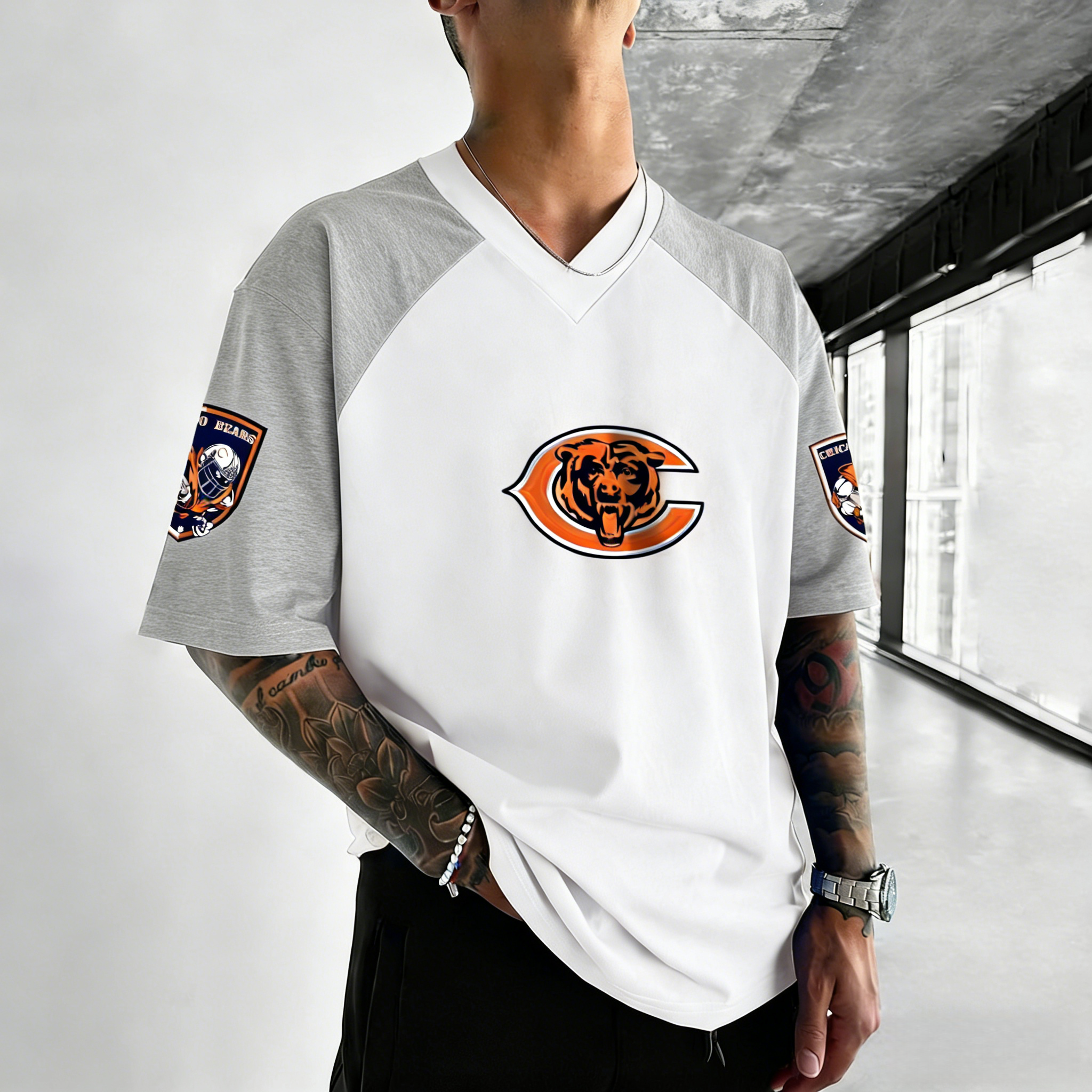 Unisex  "Chicago Bears"  Inspired Trendy T-shirt