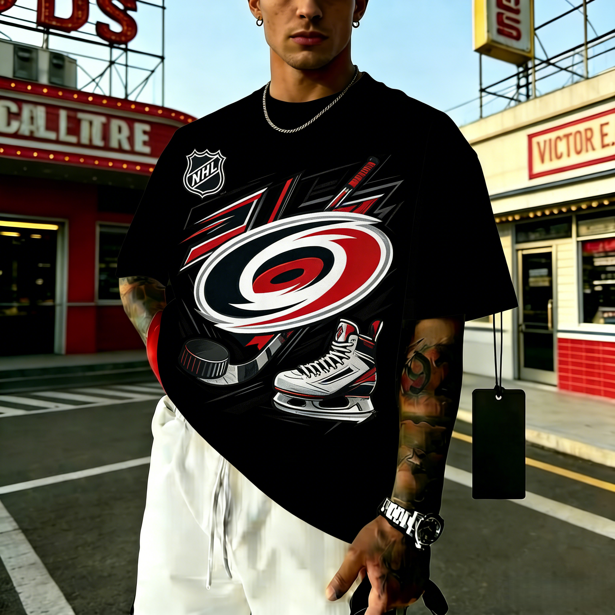 Unisex "Carolina Hurricanes" Inspired Trendy T-shirt