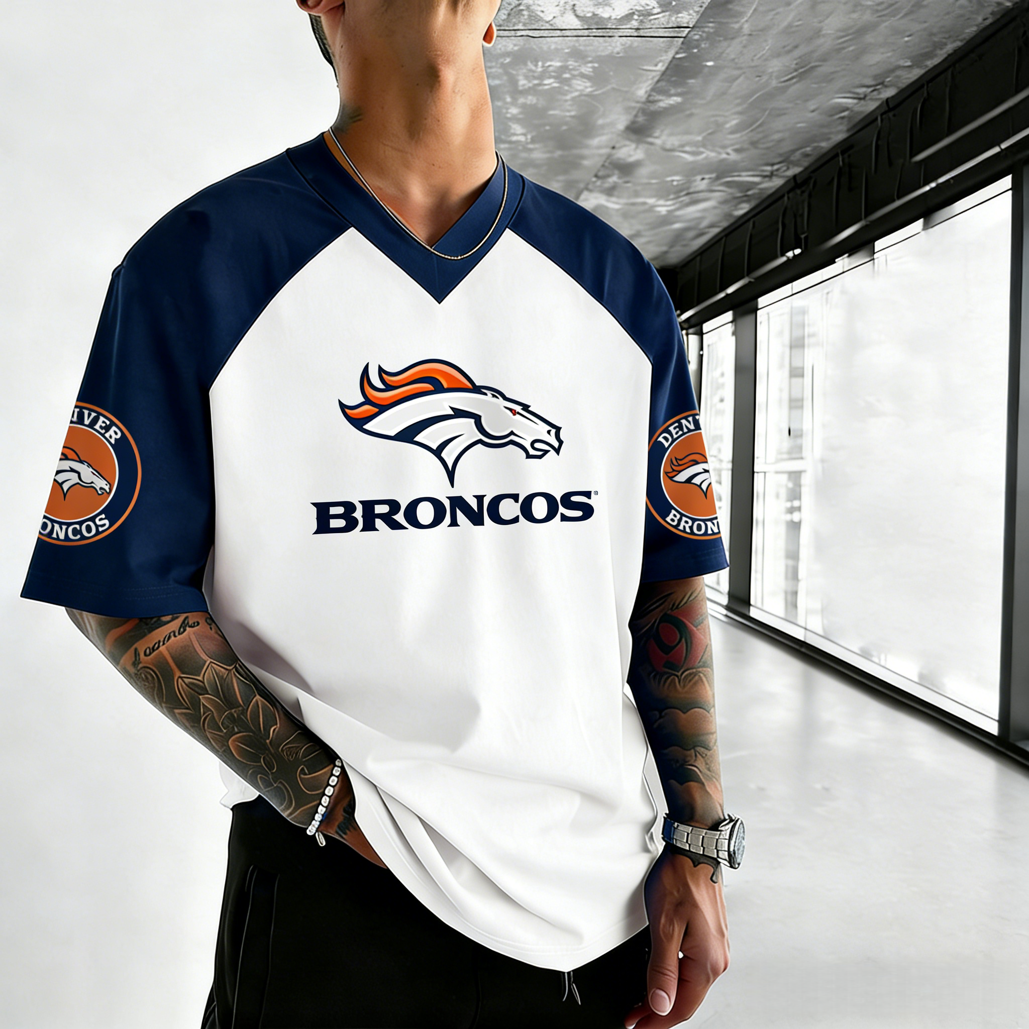 Unisex  "Denver Broncos"  Inspired Trendy T-shirt