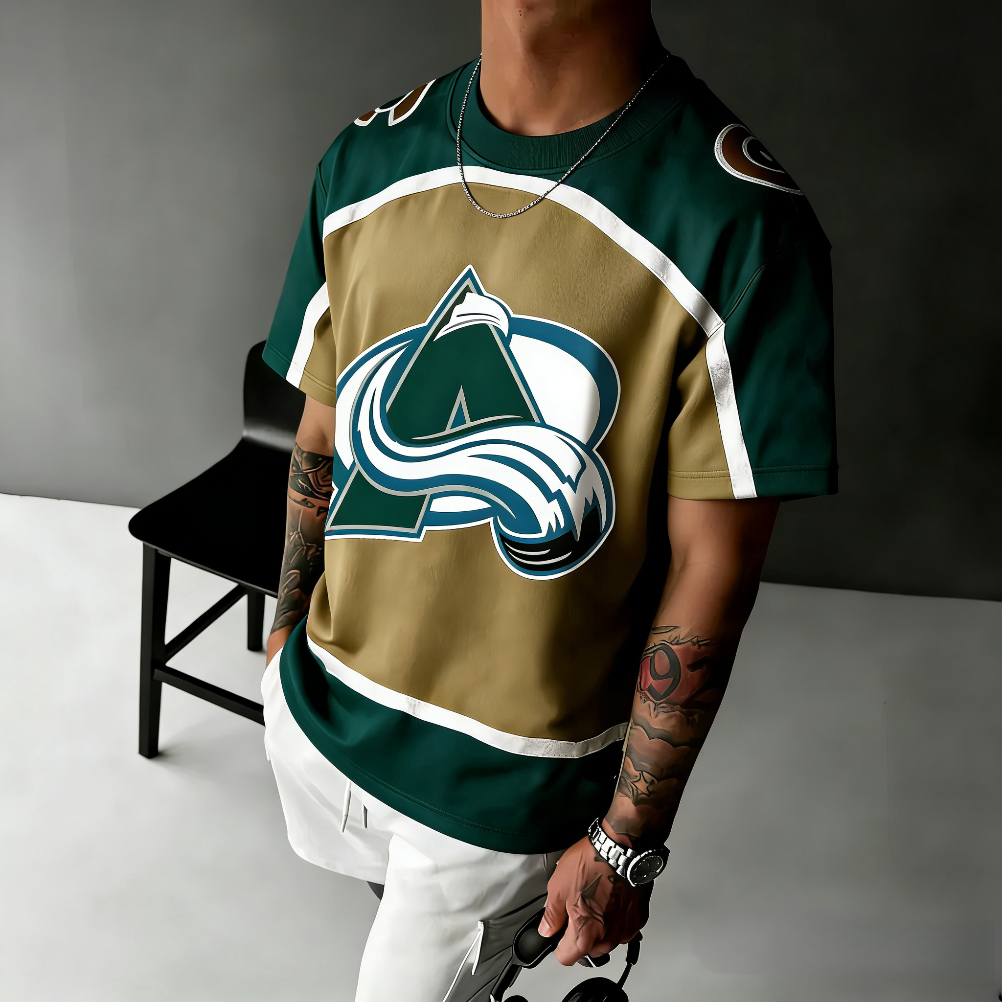 Unisex  "Colorado Avalanche"  Inspired Trendy T-shirt