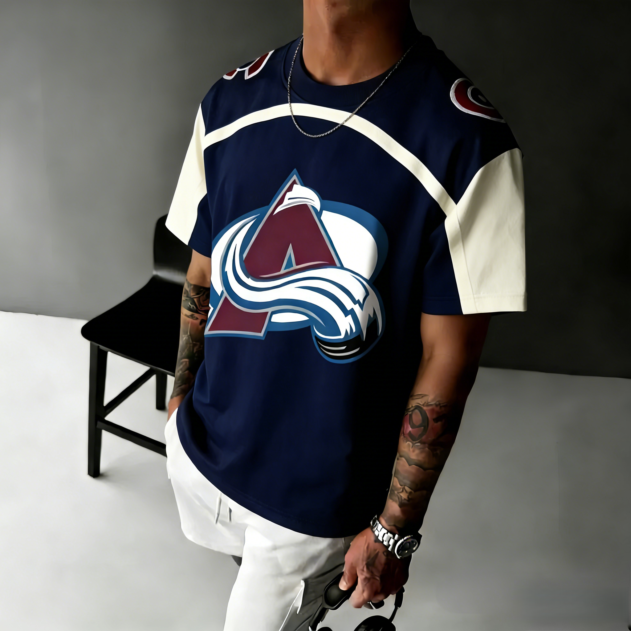 Unisex  "Colorado Avalanche"  Inspired Trendy T-shirt