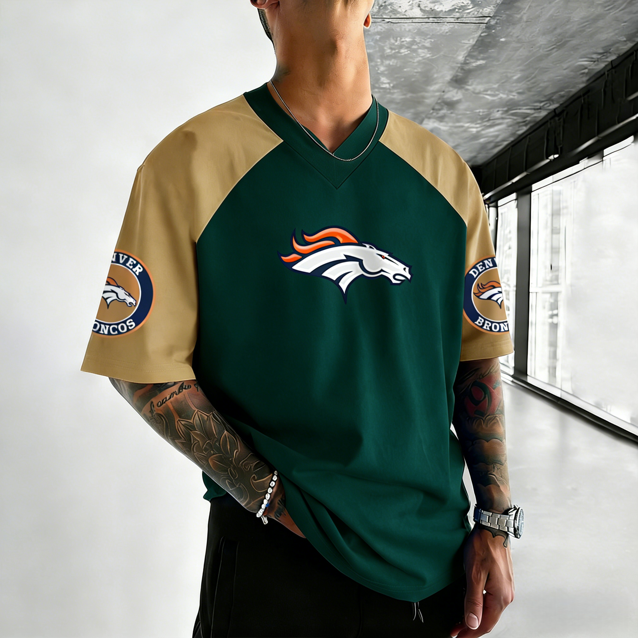 Unisex  "Denver Broncos"  Inspired Trendy T-shirt