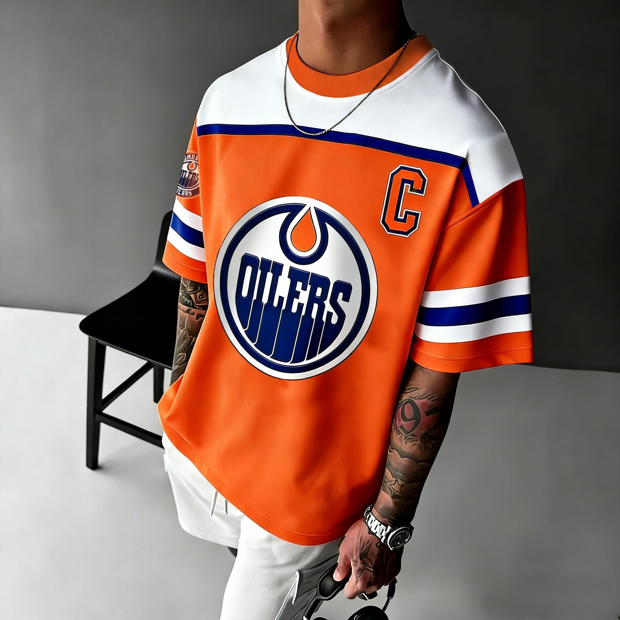 Unisex  "Edmonton Oilers"  Inspired Trendy T-shirt
